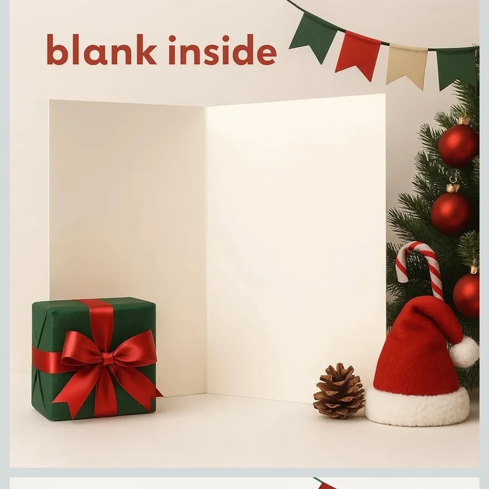 Donald Trump Make Christmas Great Again Greeting Card with Red Envelope Blank